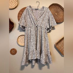 SHEIN Cheetah Spotted Dress